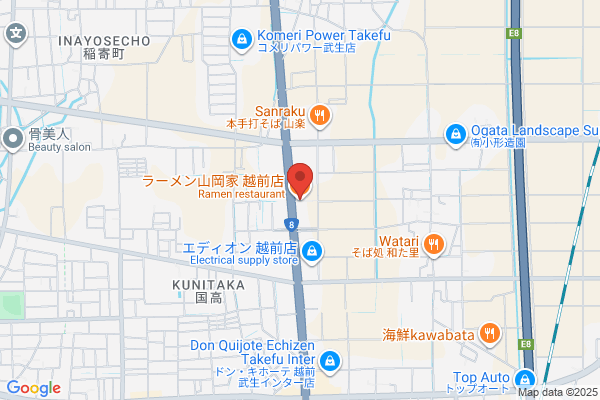 ラーメン山岡家 越前店