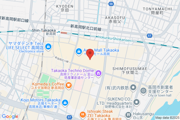 長田本庄軒イオンモール高岡 - 閉店