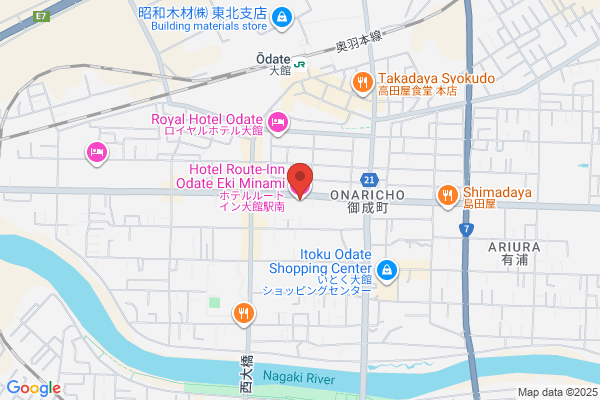 ホテルルートイン大館駅南