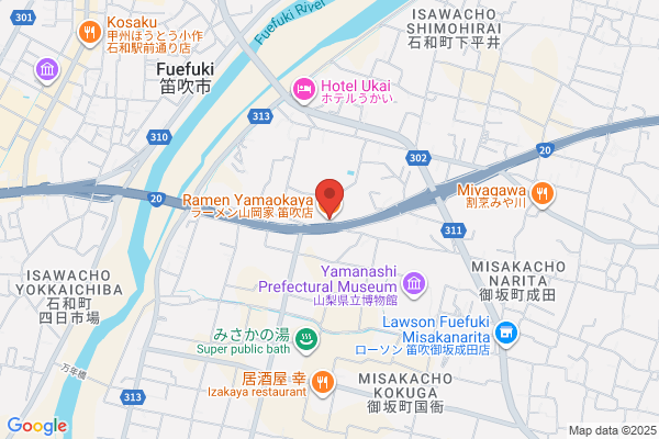 ラーメン山岡家 笛吹店