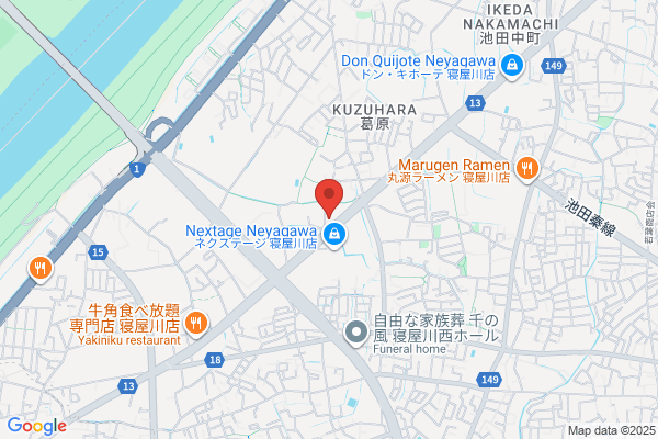 ヤマト運輸 寝屋川西営業所（寝屋川仁和寺大橋）