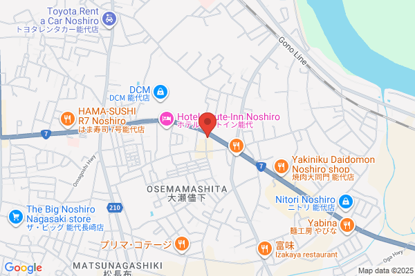 吉野家 ７号線能代店