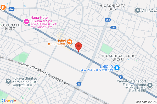 プロミス １７号深谷東方町自動契約コーナー