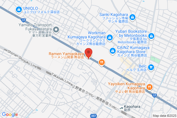 ラーメン山岡家 熊谷店