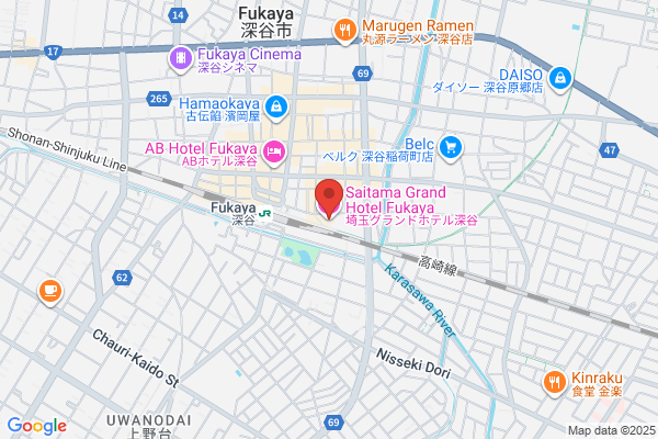 埼玉グランドホテル深谷宴会場・会議室