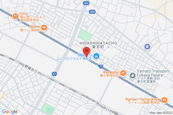 幸楽苑　深谷東方町店