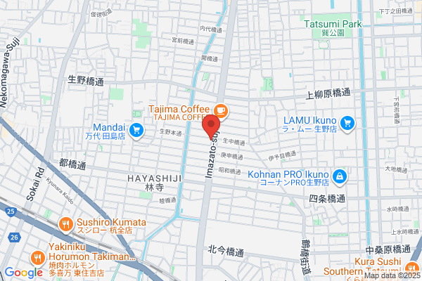 Eiwa Shinkin Bank Ikunoshoji Br.