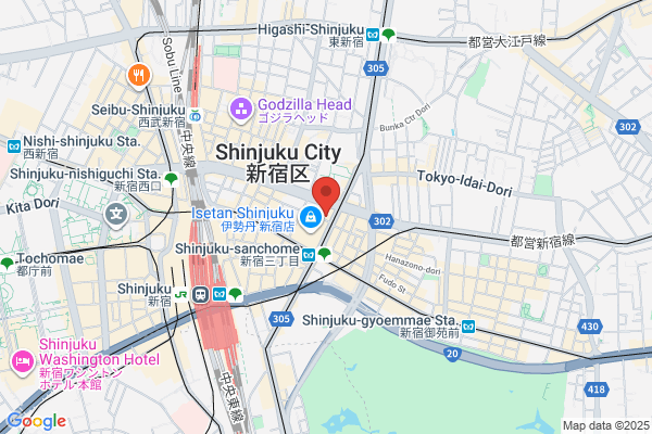 Flowershop Daiichi Engei Corp., Isetan Dept. Store, Shinjuku Br.