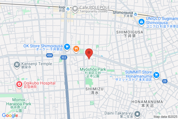 Suginami Ward Myoshoji Gymnasium