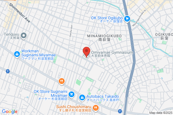 Suginami Ward Omiyamae Gymnasium