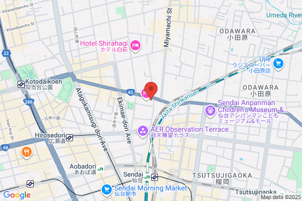 Hotel New Otani, Sendai Office