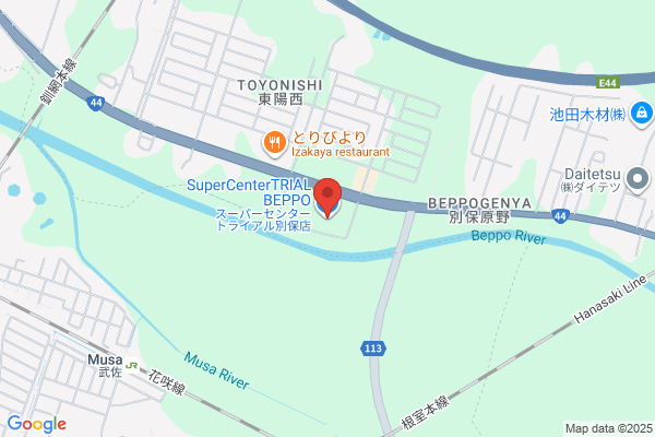 スーパーセンタートライアル別保店