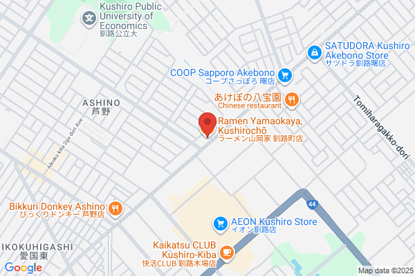 ラーメン山岡家 釧路町店