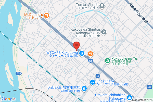 吉野家 ２５０号線加古川備後店