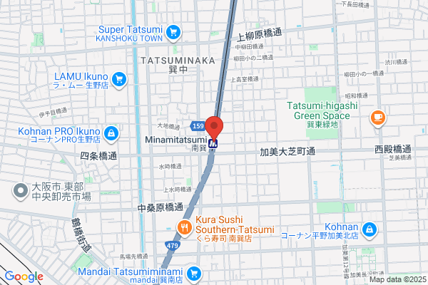 PUDOステーション　Osaka Metro谷町線　長原駅　改札付近