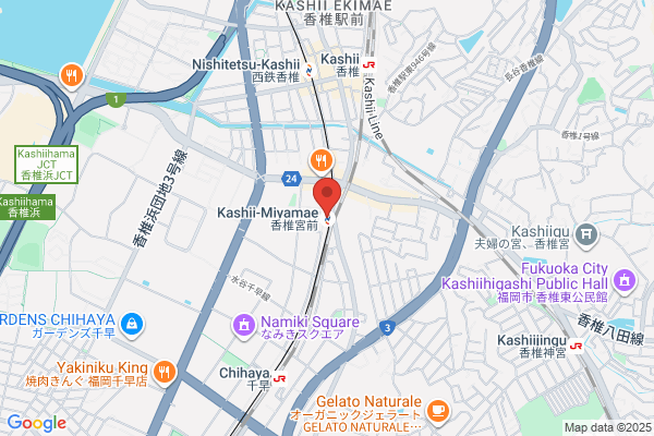 PUDOステーション　西日本鉄道　香椎宮前駅