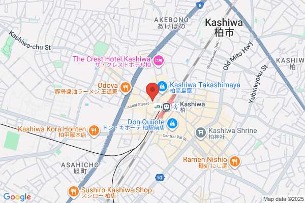 HUB柏西口店