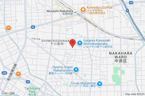 ヤマト運輸 川崎小杉営業所（下小田中）