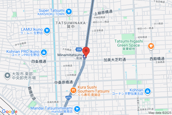 なか卯 南巽店
