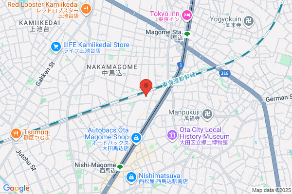 ヤマト運輸 馬込営業所（南馬込１丁目）