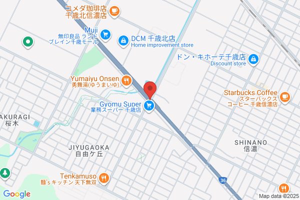 メガネスーパーコンタクトイオン千歳店