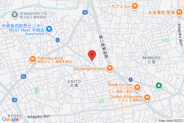 ヘアカラー専門店 fufu 与野