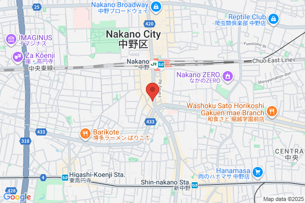 なか卯 中野南口店