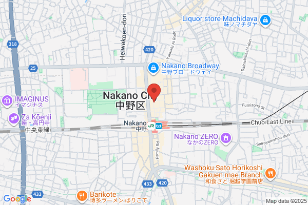 メガネスーパー中野サンモール店