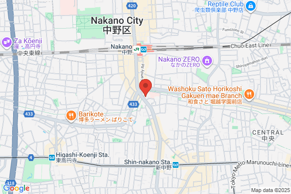 ロイヤルホスト中野店