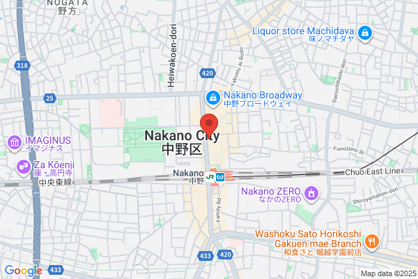 吉野家 中野北口店