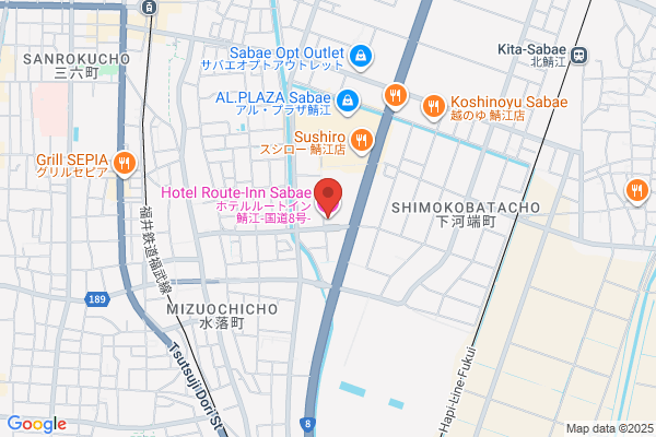 ホテルルートイン鯖江-国道8号-