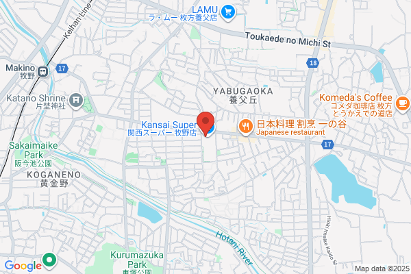 PUDOステーション　京阪電気鉄道　牧野駅