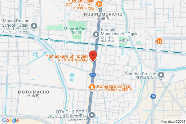 ラーメン山岡家 新大垣店