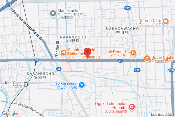 すき家 21号大垣中野店