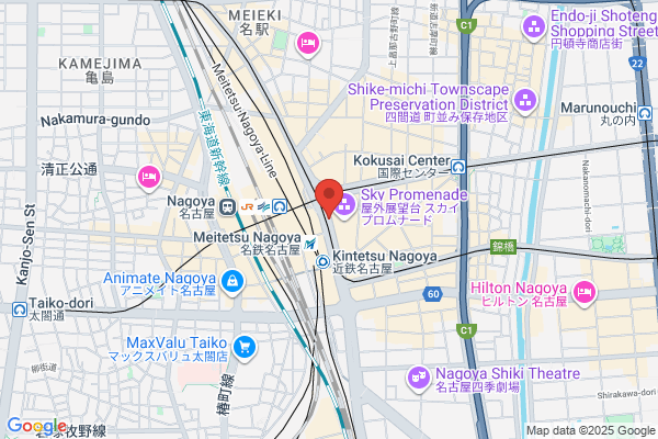 メガネスーパー名駅地下街サンロード店－閉店