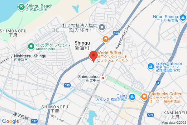 ゲオ アーバンモール新宮中央店