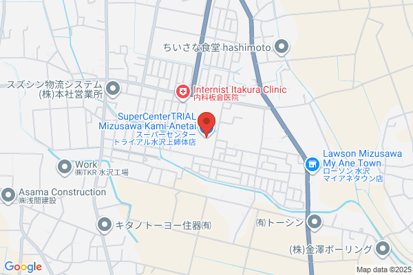 スーパーセンタートライアル水沢上姉体店
