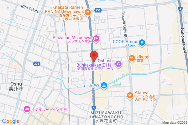 吉野家 ４号線水沢店