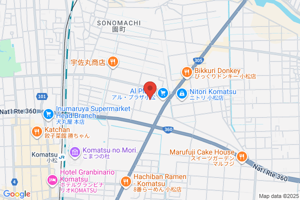ロッテリア アルプラザ小松