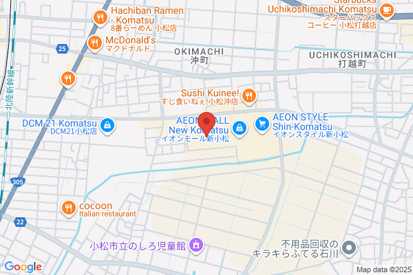 ロッテリア イオンモール新小松