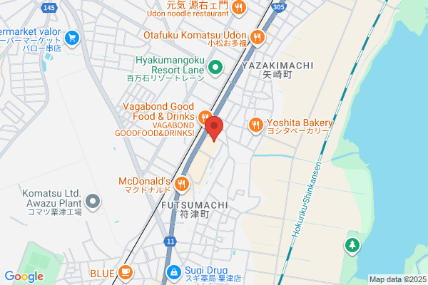 ゲオ小松符津店