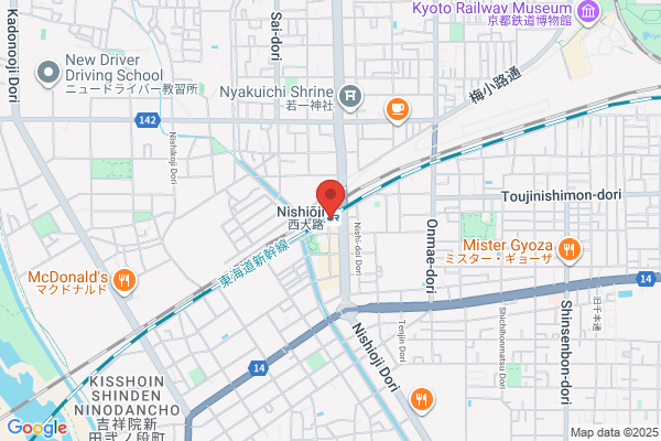 PUDOステーション　JR西日本　二条駅