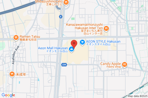 ヴィクトリアゴルフ　イオンモール金沢白山店
