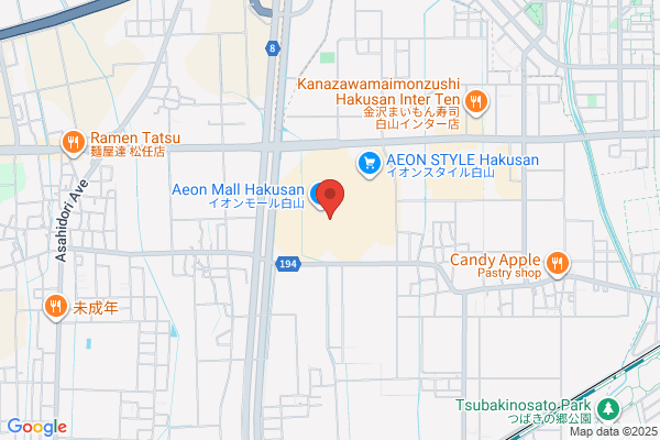 ウエルシアイオンモール白山店