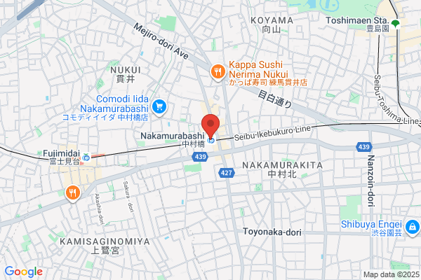 Higuchi Color Nakamurabashi Ekimae