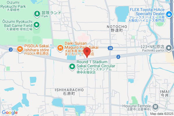 なか卯 中央環状堺店