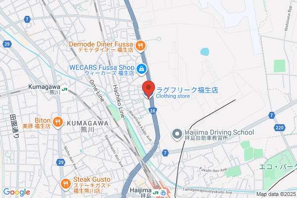 ラグフリーク福生店