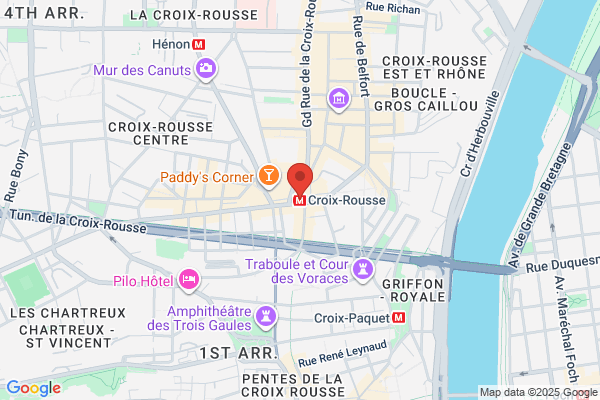 Croix-Rousse（クロワ・ルース）