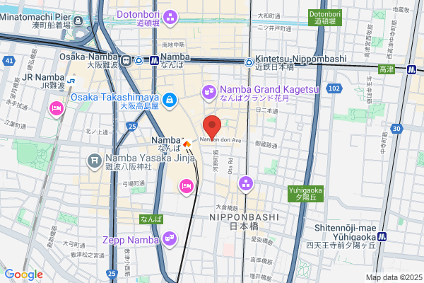 メガネスーパーNAMBAなんなん店