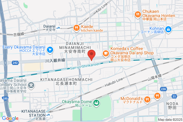 ヤマト運輸 岡山北営業所（大安寺）